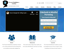 Tablet Screenshot of pmacademy.com.au